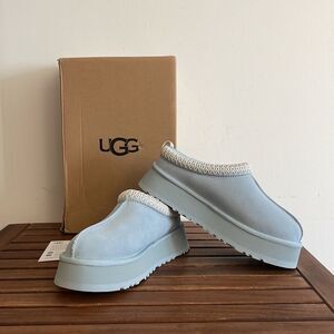 UGG Tazz Platform Slippers Seafoam USA Women Size 8/UK 6/EU 39